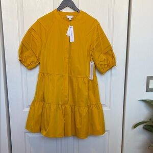 Topshop Yellow Dress